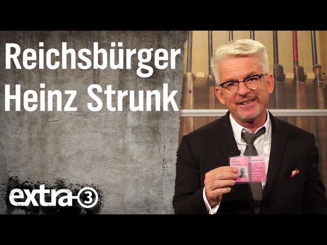 Reichsbürger-Insider Heinz Strunk | extra 3 | NDR