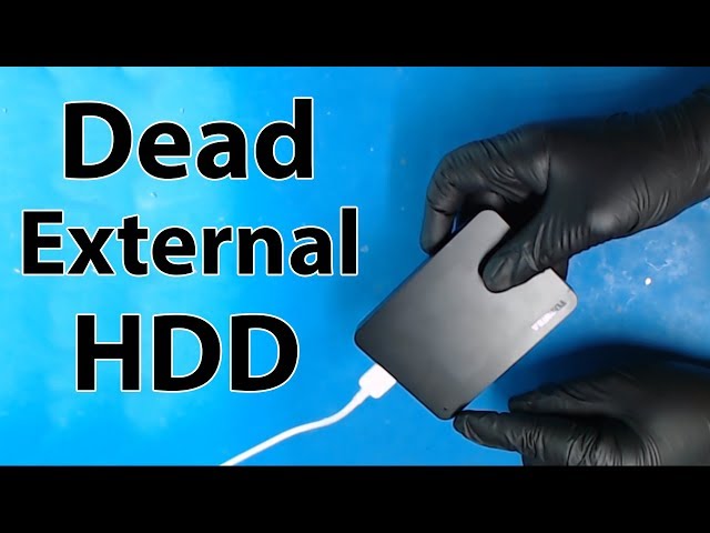 How to fix a Dead External hard drive HDD - toshiba hard drive| LapFix