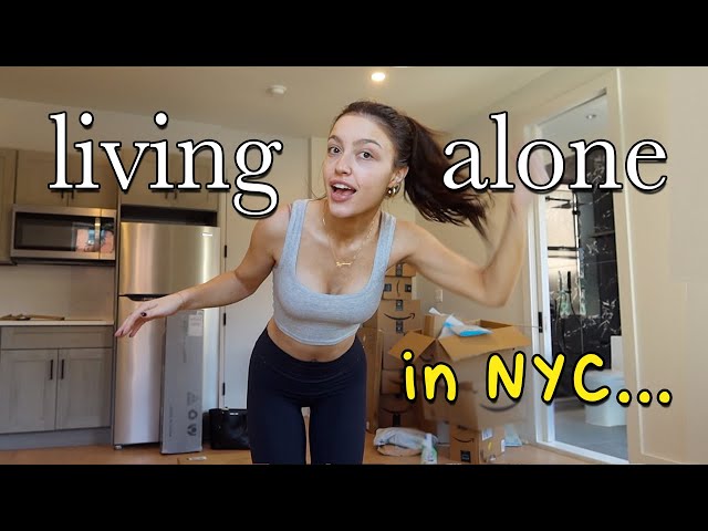 Moving to New York City Alone ★ MOVING VLOGS ep.1