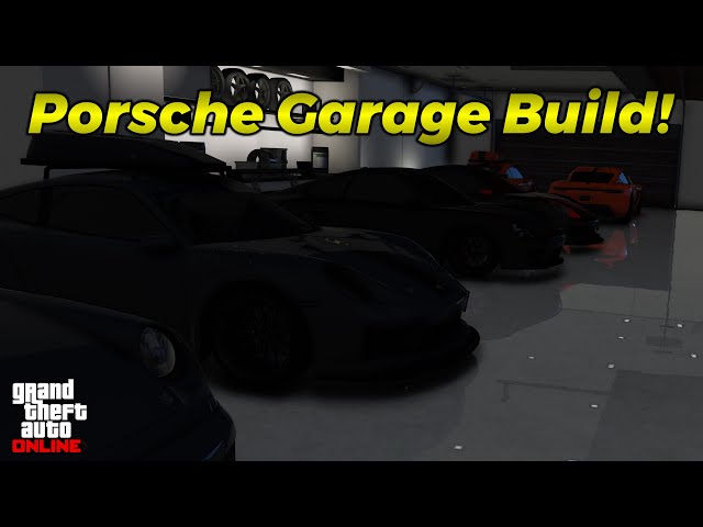 Porsche Garage Build in GTA 5!
