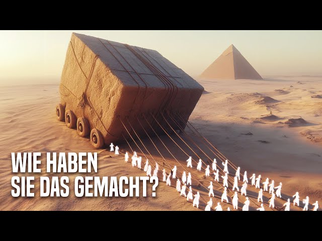 Die Wahrheit darüber, wie sie die Pyramiden wirklich gebaut haben