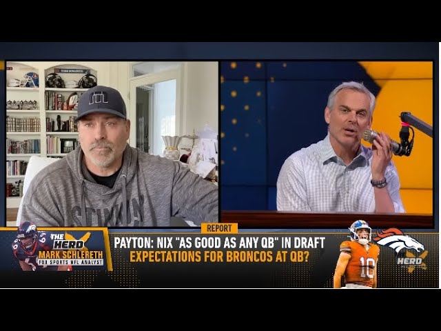 THE HERD | Colin Cowherd SHOCKED, Bo Nix Is The MOST Accurate QB, BEST Situation With Denver Broncos