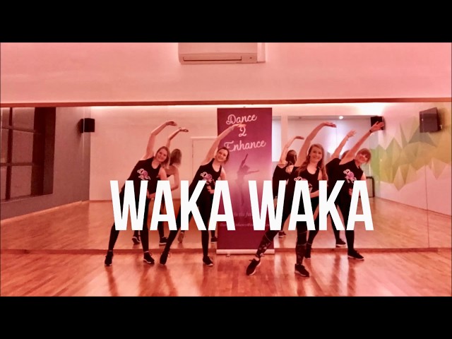 Shakira 'Waka Waka' Dance Fitness Warm Up Routine || Dance 2 Enhance Fitness