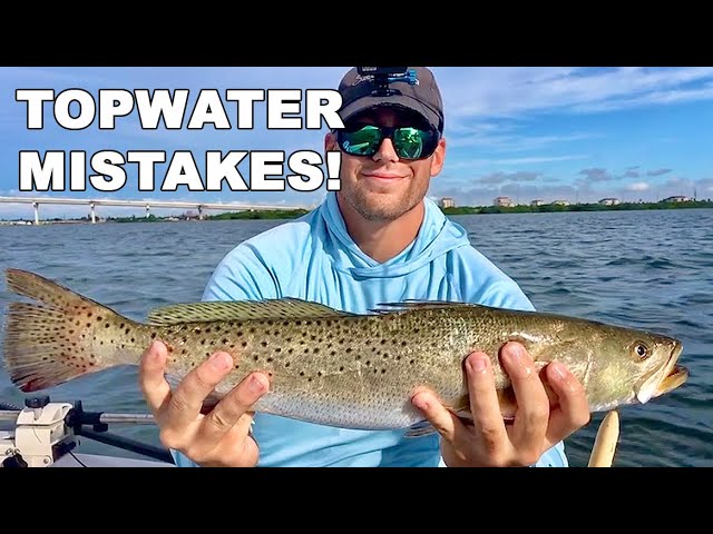 TOPWATER LURES: What NOT Do To (Along With Some Topwater Tips)