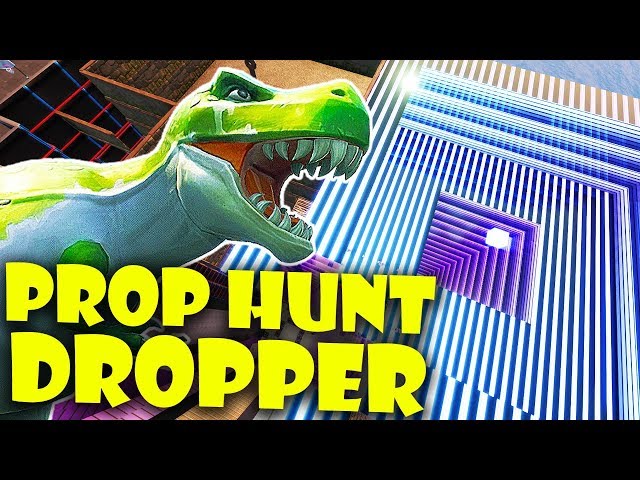 I Made the First EVER Prop Hunt Dropper in Fortnite Creative Mode!