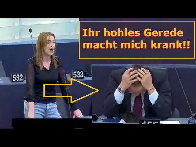 !! EKLAT im EU-Parlament: Clare Daly geigt NATO-Marionette die Meinung