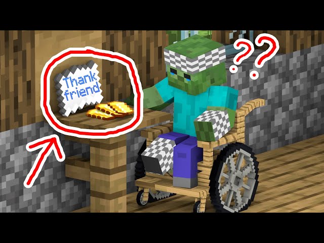 Monster School : Zombie is Very Kind, But... | Minecraft Animation