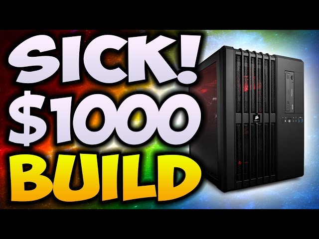 BEST $1000 Gaming PC Build 2017! Build the Perfect Gaming PC (Plays Every Game 1080P 60 FPS)