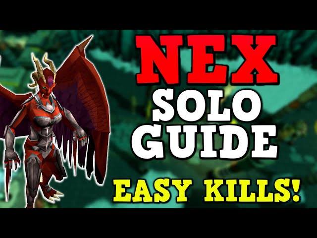 Nex Solo Guide for Beginners 2022 - Phase by Phase Breakdowns - Runescape 3
