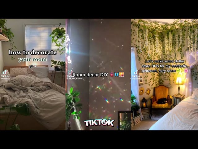DIY Aesthetic room decor ideas Tiktok compilation ✨