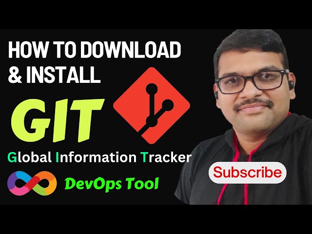 How to Download and Install GIT - DevOps Tool || Global Information Tacker || DevOps Tools