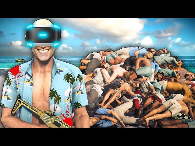 They Sent Me to Haven Island to Kill Everyone but I'm in VR - Hitman VR (Hitman 3 VR)
