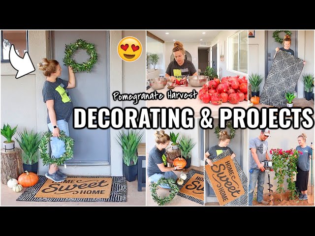 DECORATE WITH ME!!😍 RENOVATION HOUSE DECORATING & PROJECTS | SPEND THE DAY WITH ME