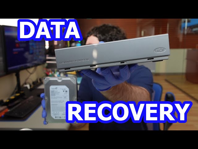Data Recovery on an Older LaCie Drive Not Powering on or Detected