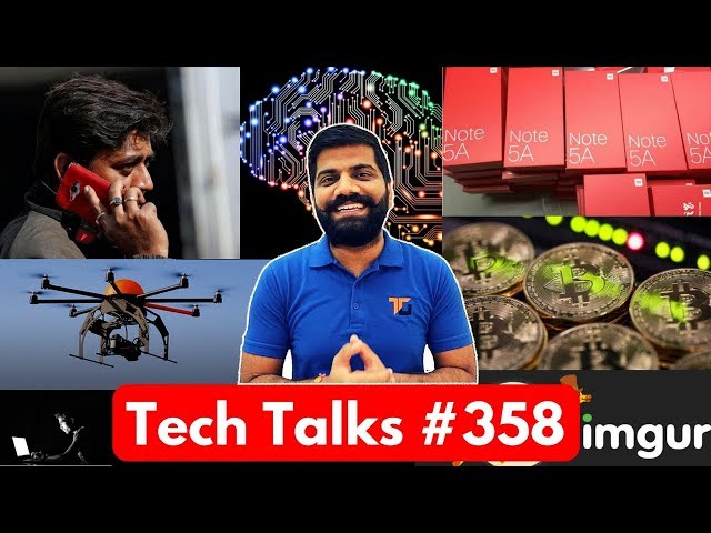 Tech Talks #358 - Xiaomi R1, Drone Malaria, Essential Phone, Canon M100, Mediatek 2621