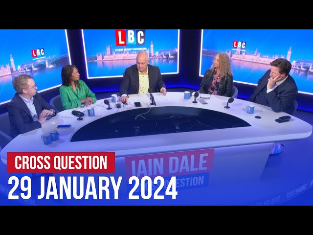 Iain Dale hosted Cross Question 29/01 | Watch again
