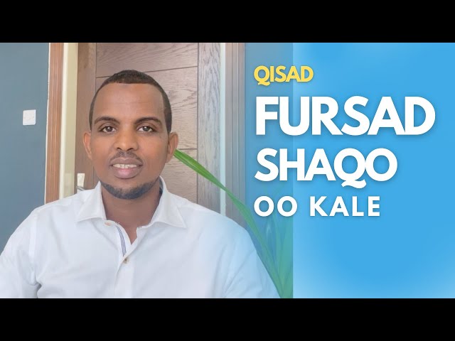 FURSAD SHAQO OO KALE | QISAD