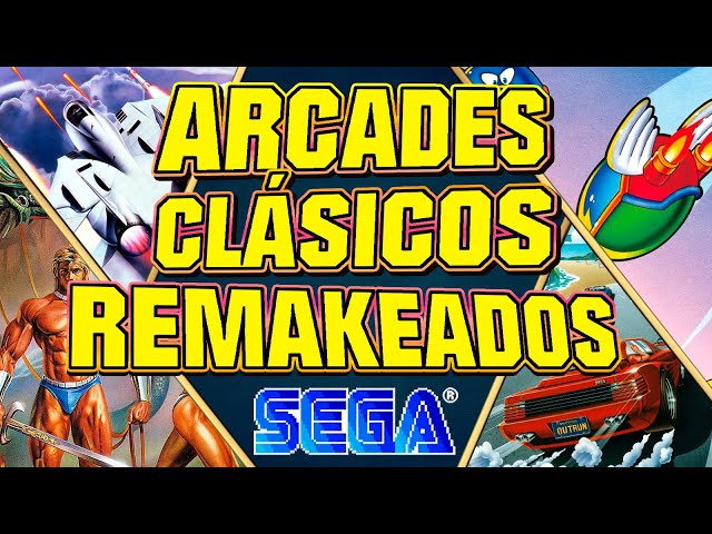 Remakes olvidados de 8 arcades clásicos de SEGA