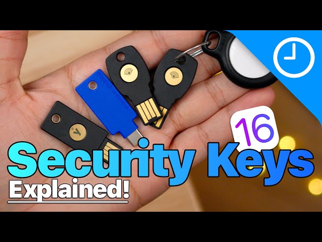 iOS 16.3 Hardware Security Keys explained - Should you use them?