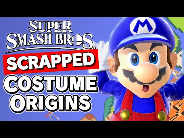 SCRAPPED Costume Origins in Super Smash Bros.