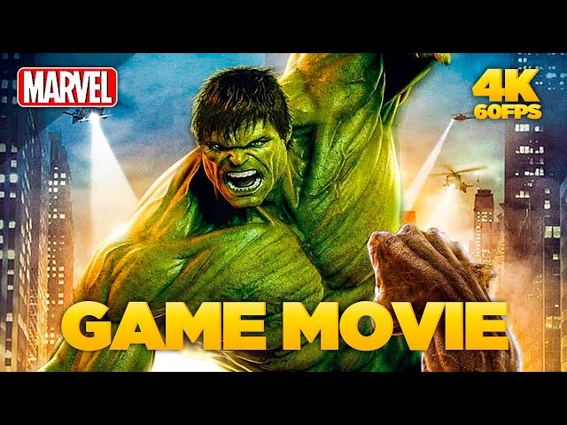 The Incredible Hulk - Full Movie / All Cutscenes [4K ULTRA HD]
