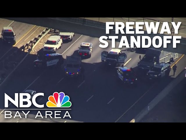Standoff shuts down part of I-80 in Solano County