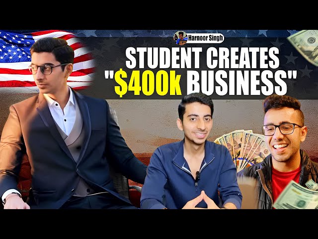 International Student in US Creates $400k Business! Ft. Pawan from Pakistan!