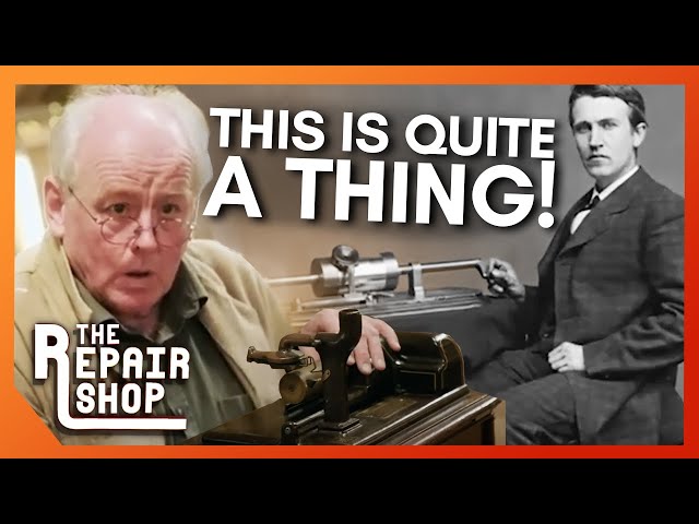 Thomas Edison 'Opera' Phonograph Leaves Expert Tim in Awe | The Repair Shop