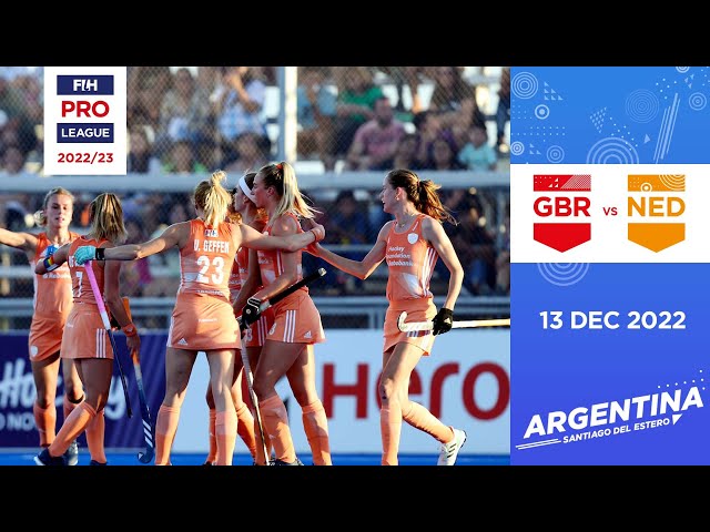 FIH Hockey Pro League 2022-23: Great Britain vs Netherlands (Women, Game 1) - Highlights