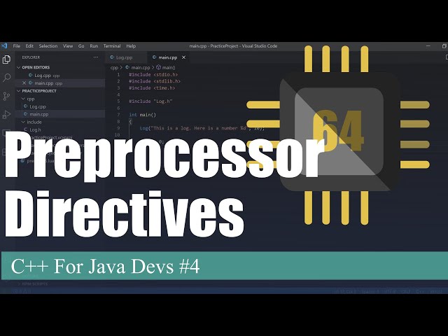 Preprocessor Directives  | C++ For Java Devs Ep. 4