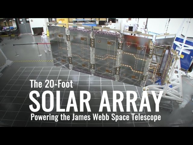 Social Media Short: James Webb Space Telescope Solar Array Deployment Tests