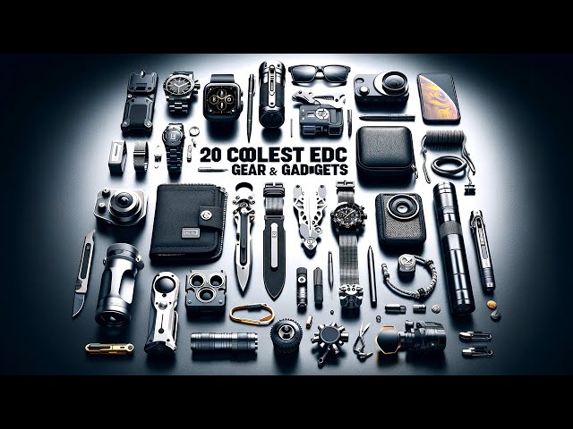 20 Coolest EDC Gadgets Every Man Will Appreciate | Everyday Carry Essentials 2024