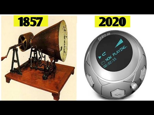 Evolution of Music Players 1857 - 2020 | History of Music Players