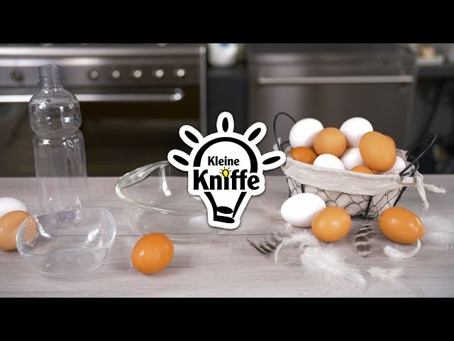 Kleine Kniffe - Eier trennen leicht gemacht