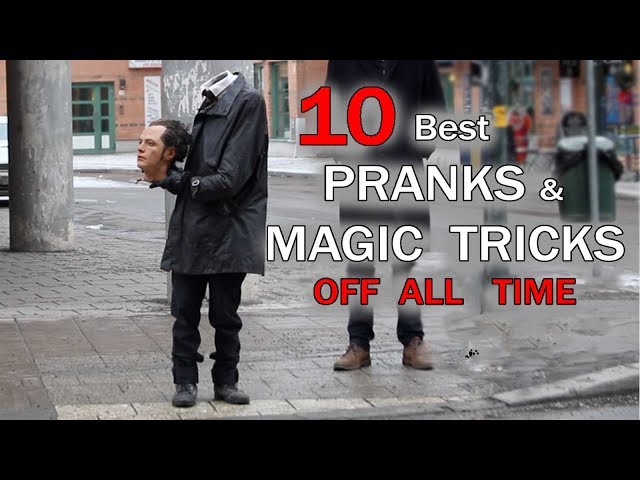 TOP 10 PRANKS & Magic tricks OF ALL TIME - Julien Magic