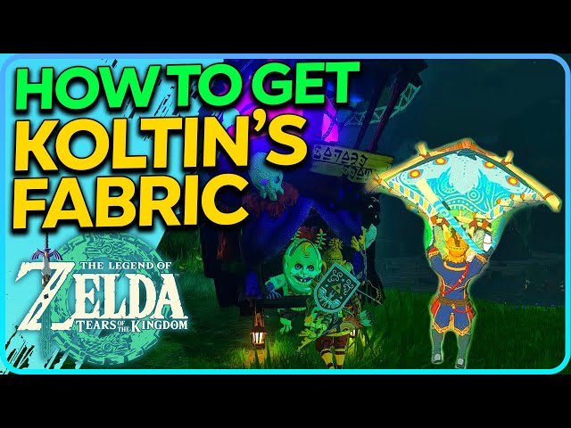 How to Get Koltin's Fabric Paraglider Zelda Tears of the Kingdom