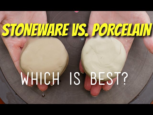 Porcelain VS Stoneware - WHICH IS BEST??