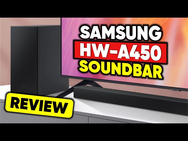Samsung Soundbar HW-A450 Review 👇💥