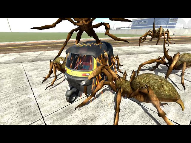 Auto and spider | Indian bikes driving 3d | Indian bike driving 3d Auto