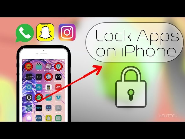 How To Lock Apps On iPhone | iOS 12 | NEW FEATURE