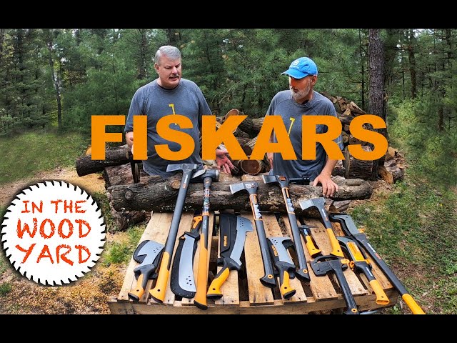 #343 - Fiskars Axes - Splitting Axes, Hatchets Brush Axes, and Machete