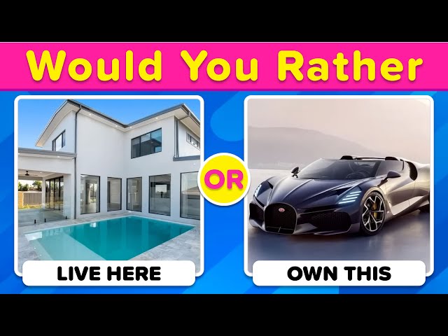Would You Rather 😲 Luxury Edition 💎👑
