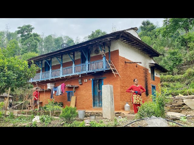 Traditional Rural life in Nepal | Unseen life in Village Nepal | Countryside life in Nepal [4K]