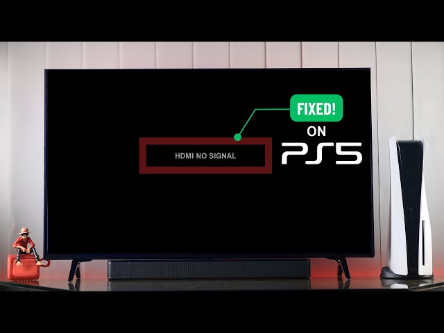 How to Fix HDMI No Signal on PS5!