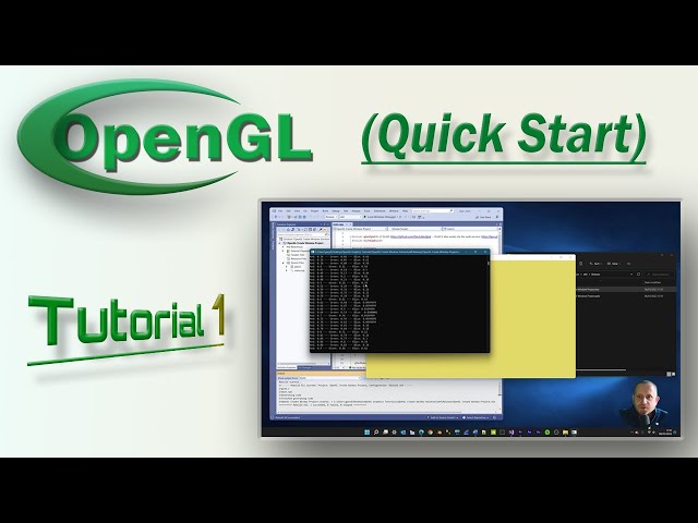 OpenGL Tutorial 1 (QS) – Installing Visual Studio – Hello GLFW Window