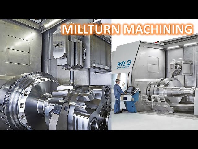 CNC Machine MillTurn Technologies & Tools Cutting Solutions