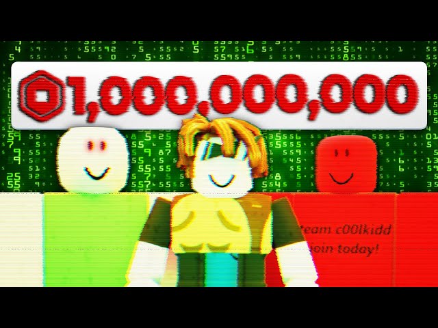 How These Players Stole 1 Billion Robux...