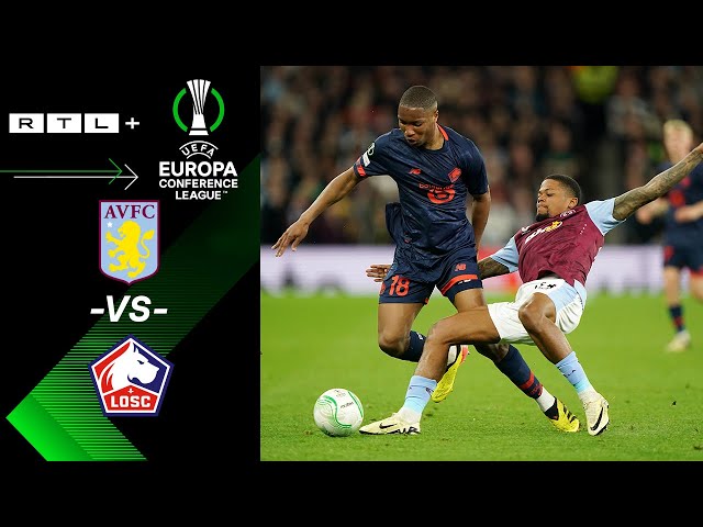 Aston Villa FC vs. OSC Lille – Highlights & Tore | UEFA Europa Conference League
