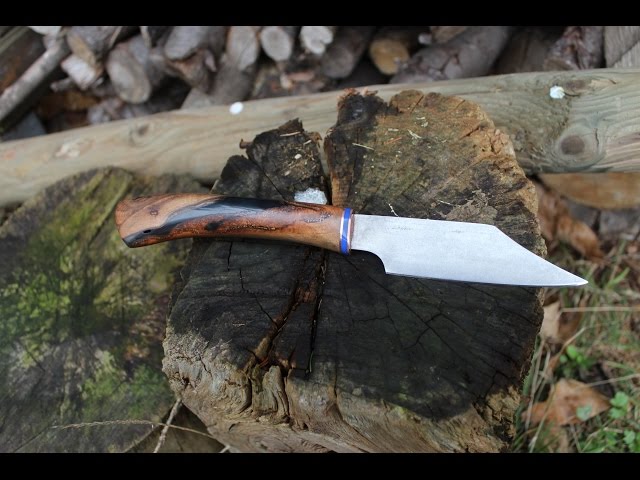 Knifemaking ~ making a cleaver style knife