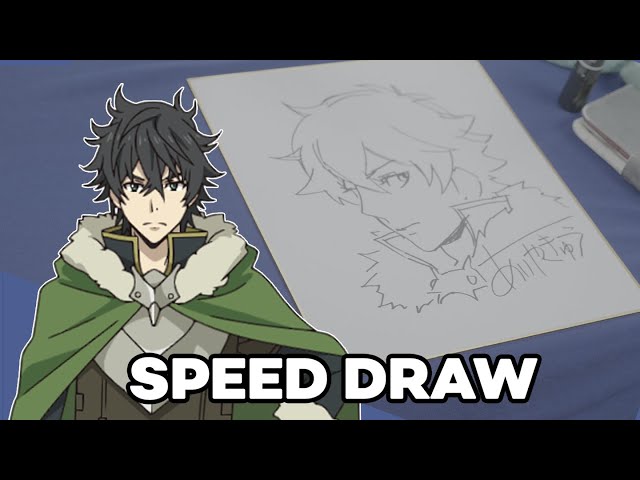 Live Draw with Shield Hero mangaka Aiya Kyu | Speed Draw